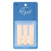 RICO ROYAL Clarinet Reeds Strength 1.5 (Pack of 3)