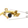 A345  3rd Slide Waterkey Assembly for Trumpets and Cornets- Brass