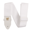 ERNIE BALL STRAP POLYPRO WHITE & WHITE