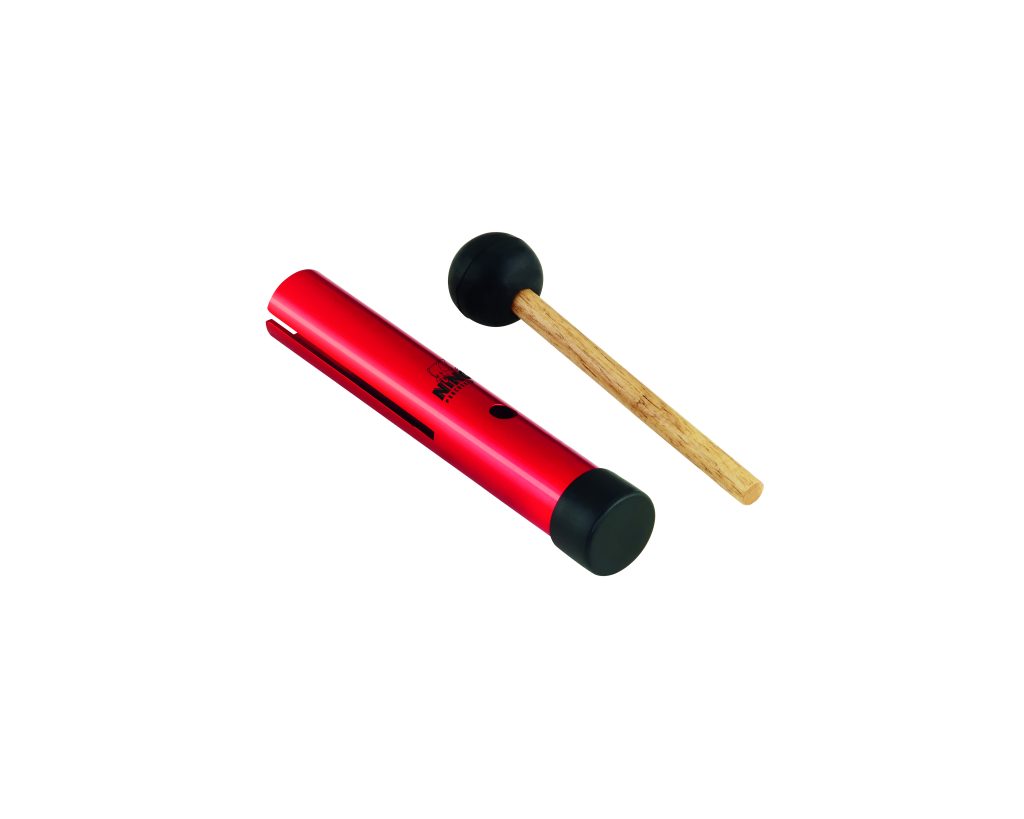 Meinl Percussion WahWah Tube, Strumento A Percussione In Acciaio Con Bacchette, 32 Cm - Suono Effetto Campana Lungo