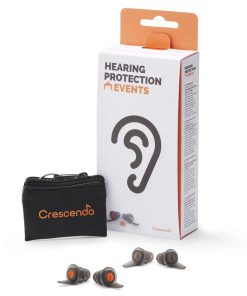 CRESCENDO EVENTS EARPLUGS -17dB EAR DEFENDER EAR PLUGS