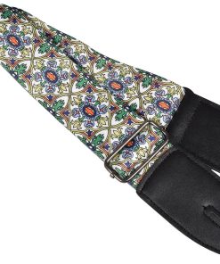 CHORD Deluxe Printed Design Guitar Straps Multi-colour Floral
